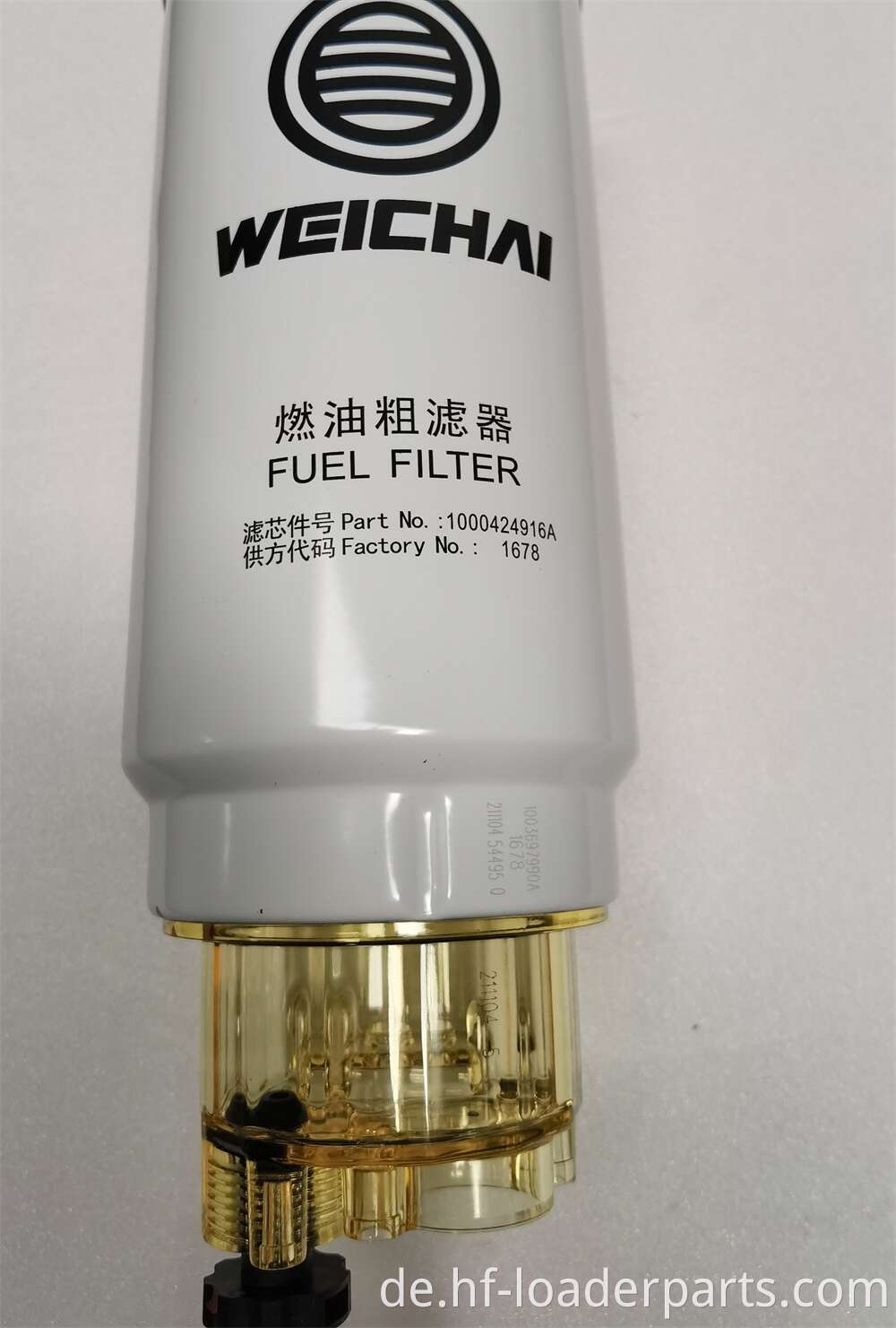 Weichai Engine Fuel Filter 1000424916A 1003697990A
